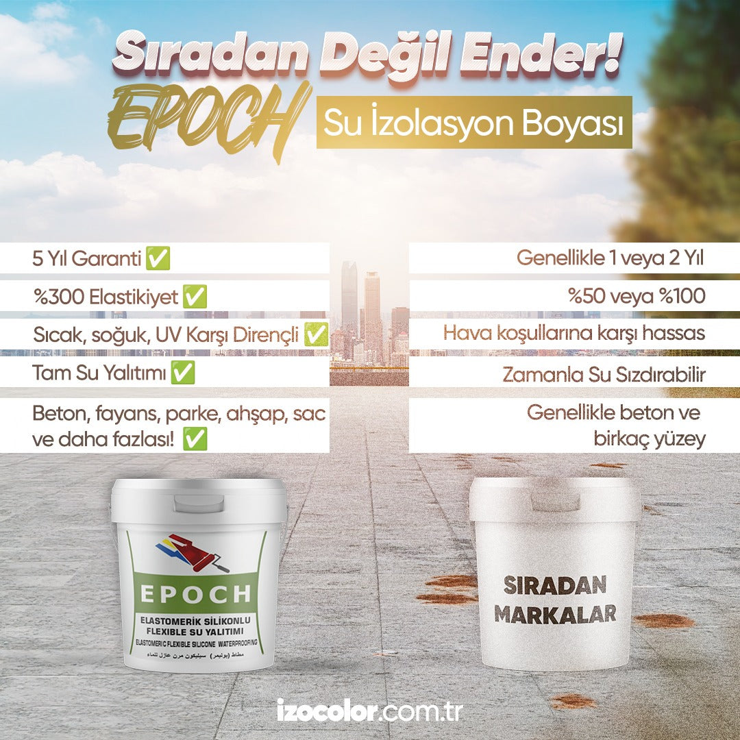 İzocolor Epoch Su İzolasyon Boyası