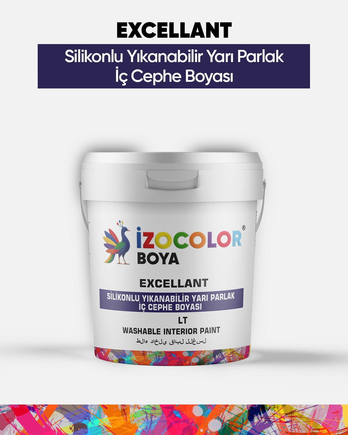 Excellant Silikonlu Yıkanabilir İç Cephe Boyası