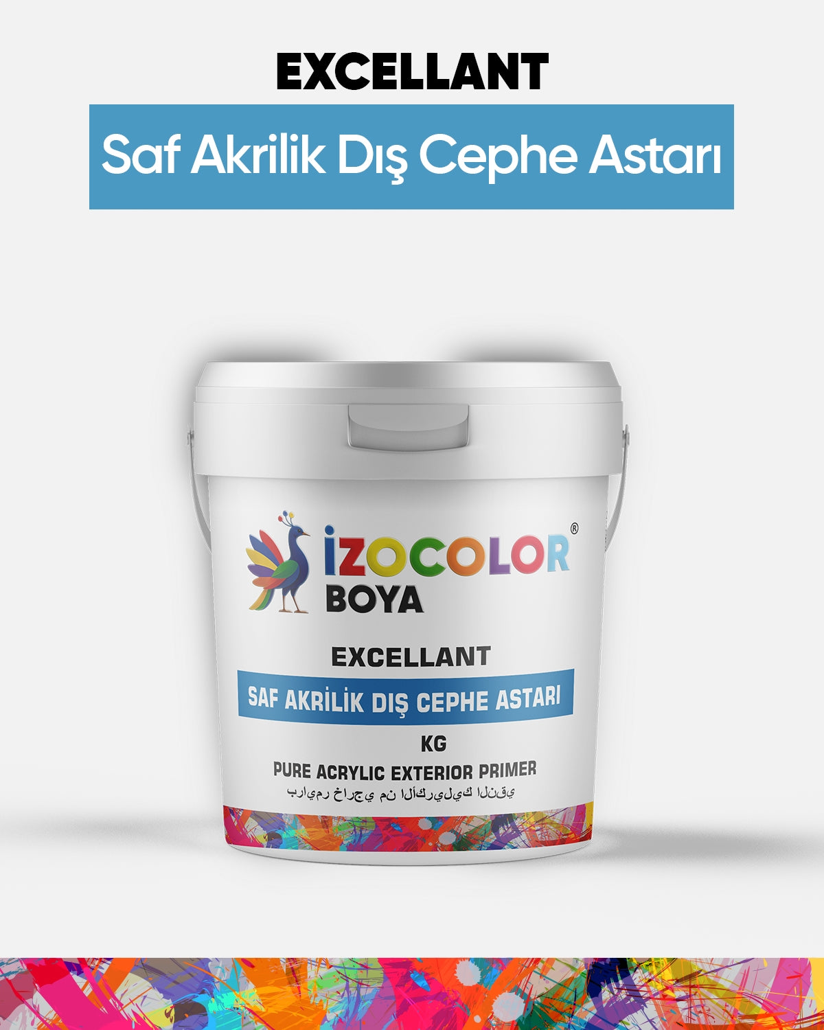 İzocolor Excellant Saf Akrilik Dış Cephe Astarı